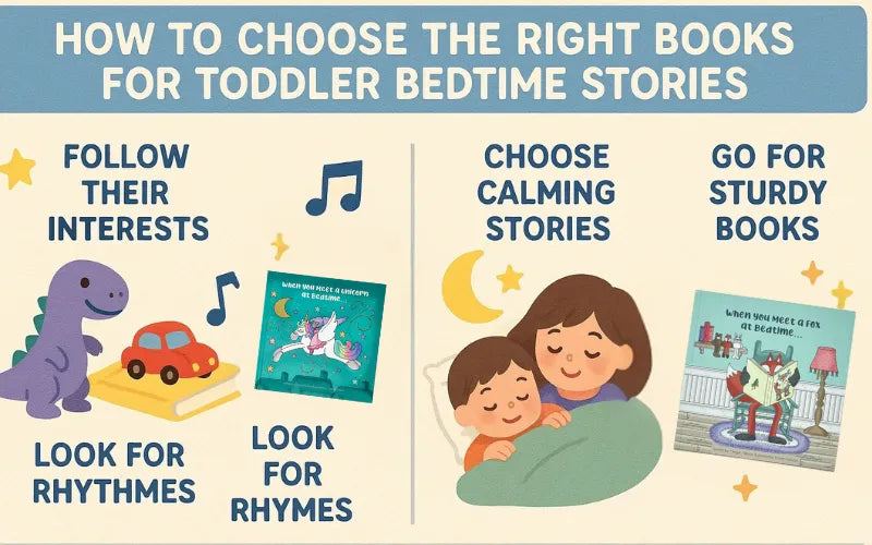 How to Choose the Right Books for Toddler Bedtime Stories?