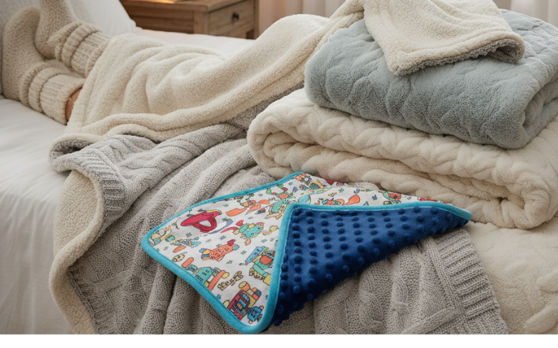 Top Benefits of Sleeping with a Soft and Fluffy Blanket