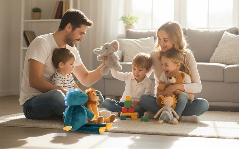 Emotional Benefits of Family Play with Plush Toys