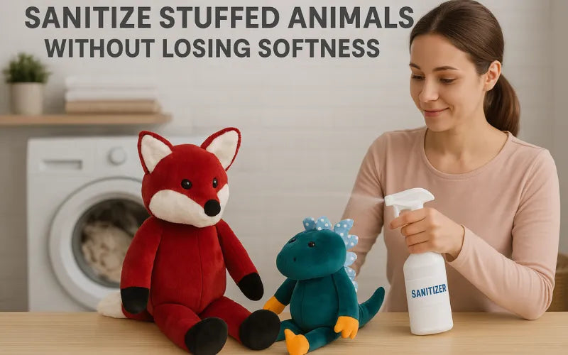 Sanitize Stuffed Animals Without Losing Softness