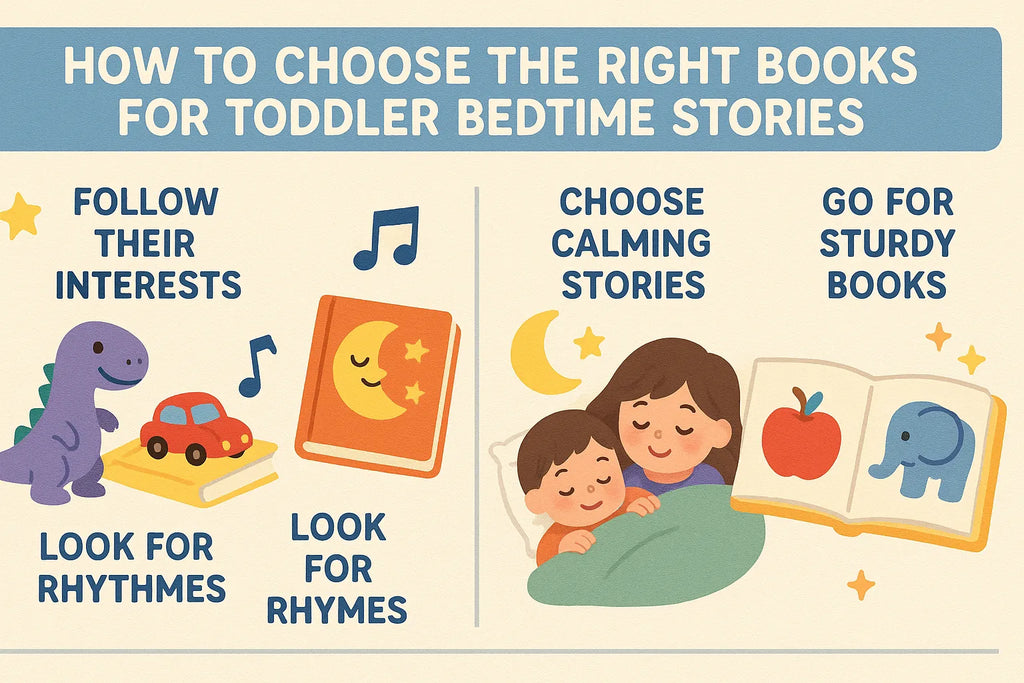 How to Choose the Right Books for Toddler Bedtime Stories?