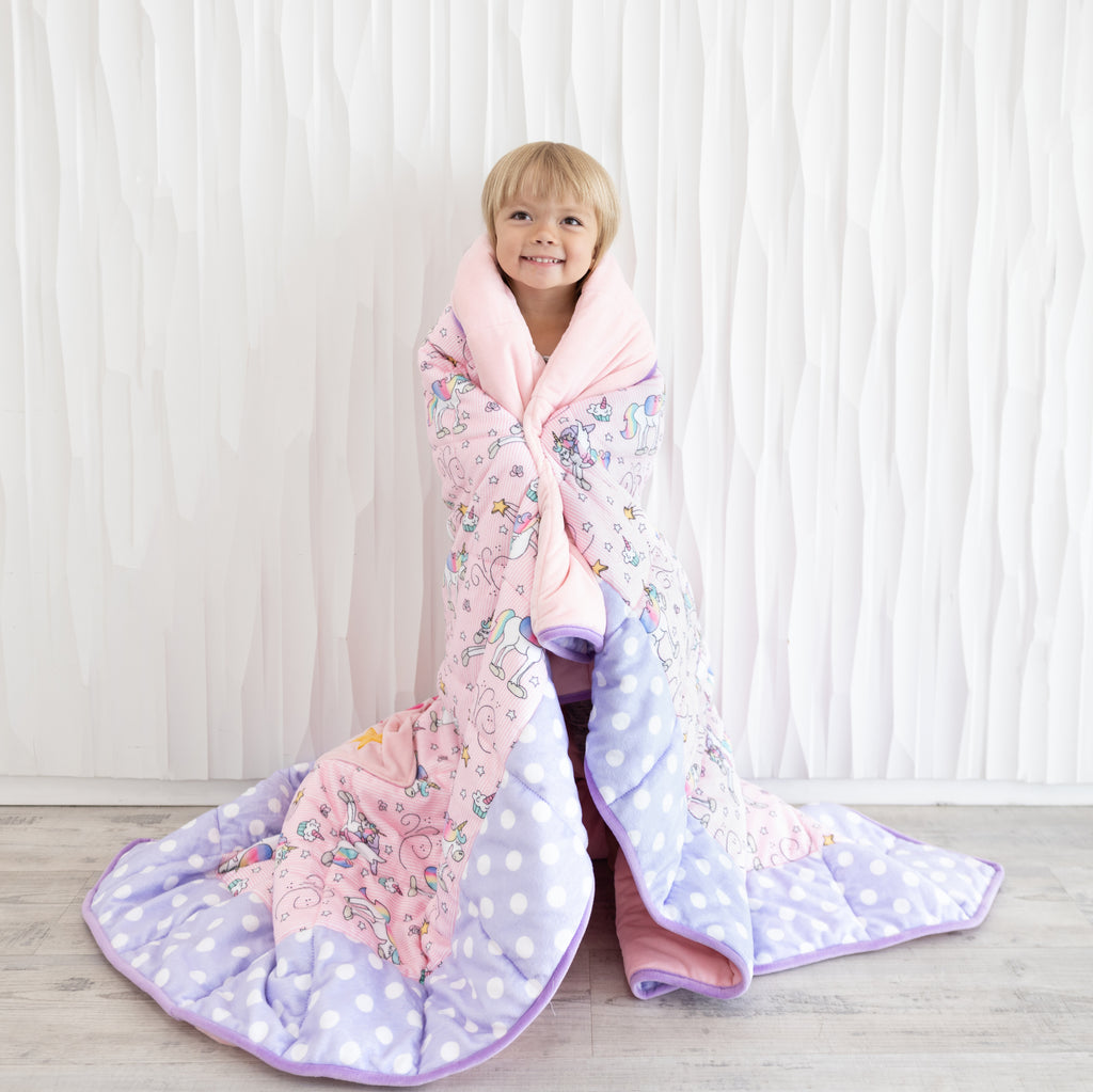 Super Soft Minky Unicorn Blanket